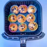 Air Fryer Blueberry Muffins