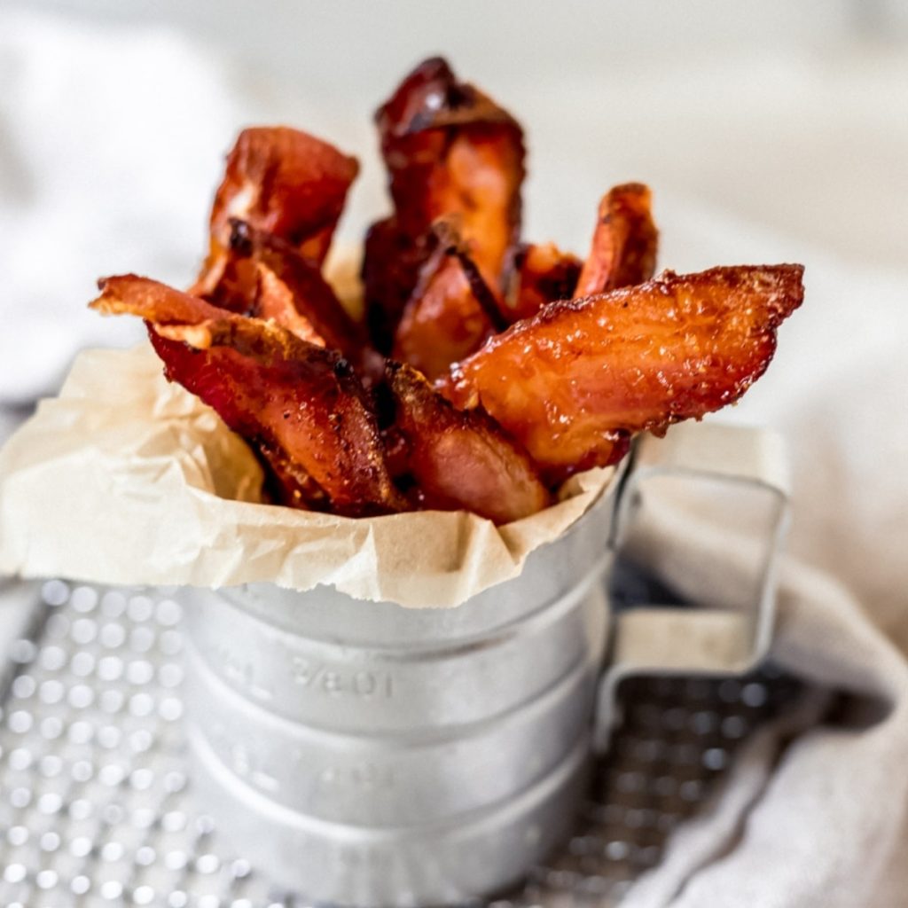 Air Fryer Candied Bacon Recipe