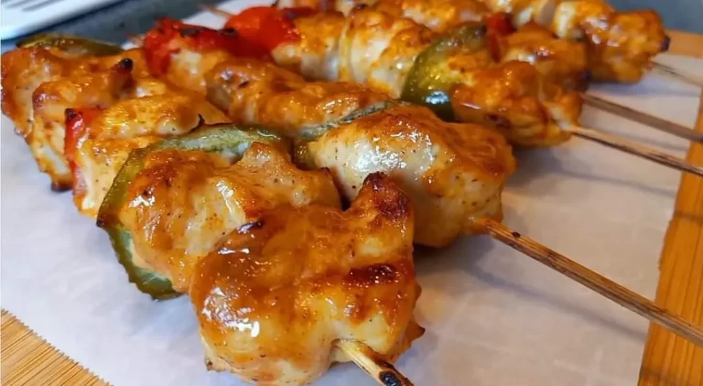 Air Fryer Chicken On Stick