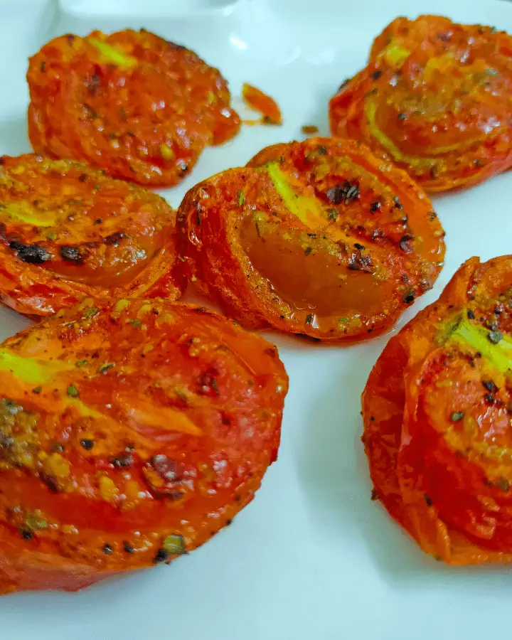 Air Fryer Roasted Tomatoes