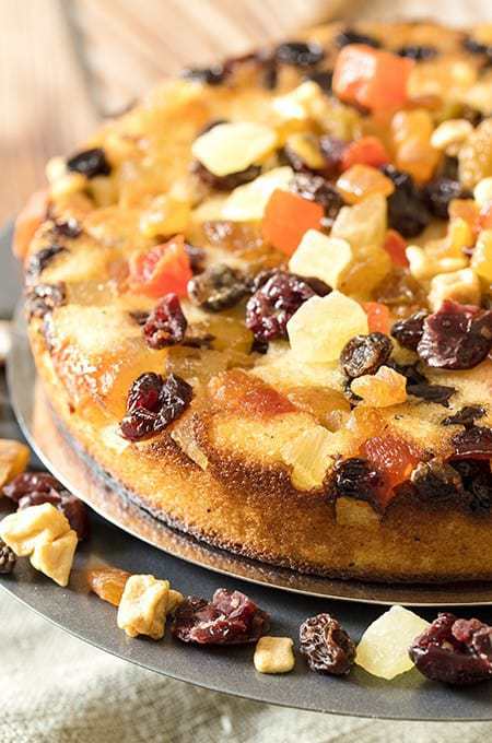 Air Fryer Fruit Cake