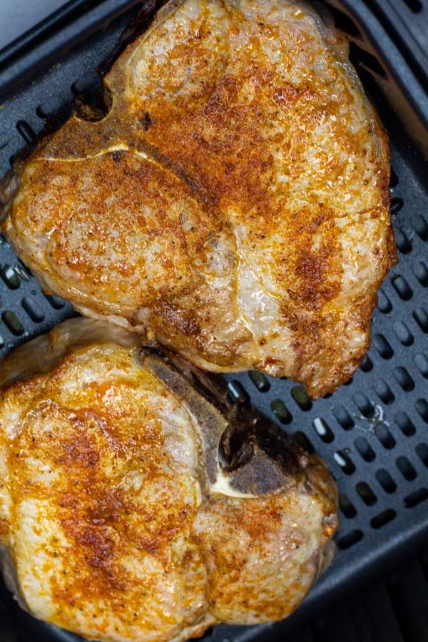 Air Fryer Thick Cut Pork Chops