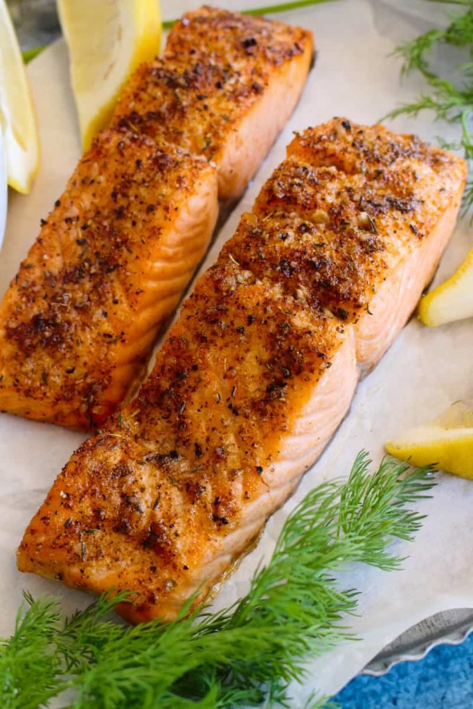 10 Minute Air Fryer Salmon