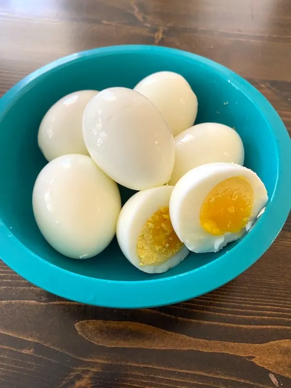 Air Fryer Boiled Eggs