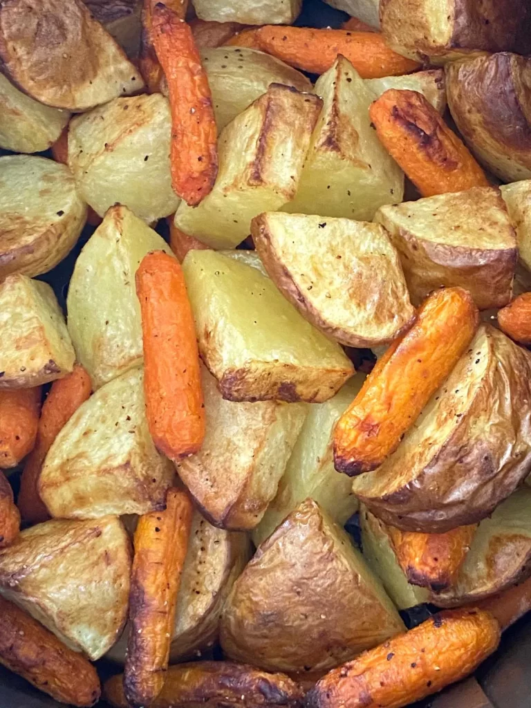 Air Fryer Potatoes And Carrots