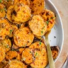 Parmesan Herb Air Fryer Sweet Potatoes