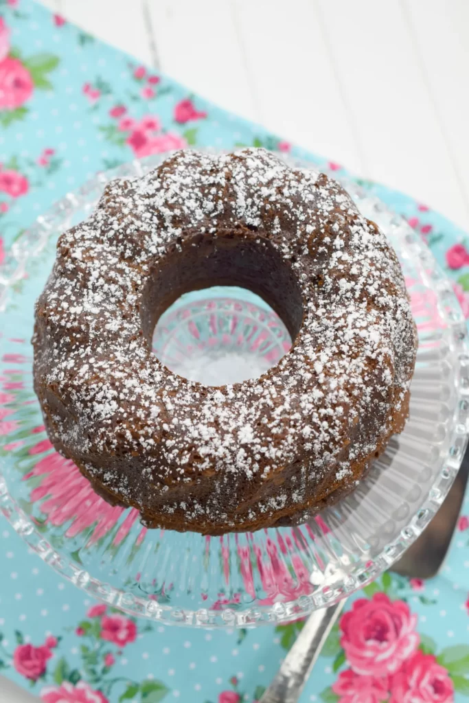 Air Fryer Chocolate Cake