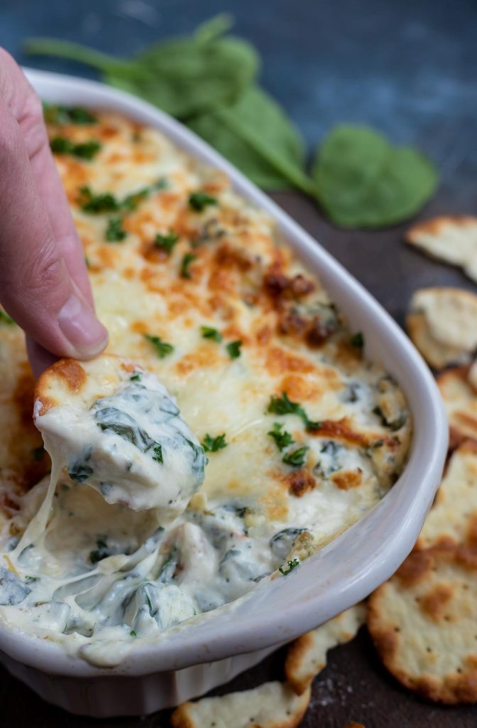 Air Fryer Spinach and Artichoke Dip Recipe