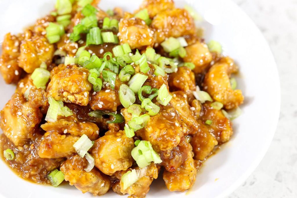 Air Fryer Orange Chicken