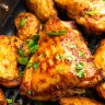 Air Fryer Chicken Thighs and Potatoes