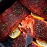 Air Fryer Blackened Salmon