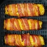 Air Fryer Bacon Wrapped Corn On The Cob