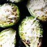 Air fryer Parmesan brussels sprouts