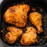 Air fryer buttermilk fried chicken