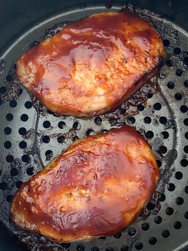 Air Fryer BBQ Pork Chops