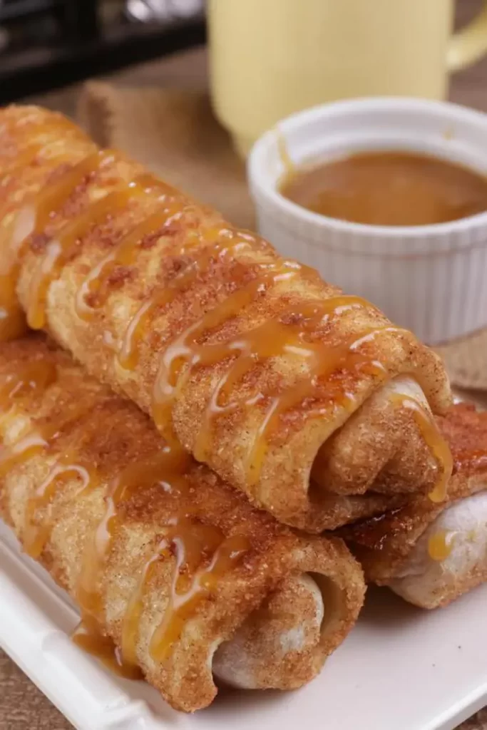 Air Fryer Apple Pie Taquitos