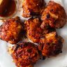 Air Fryer BBQ Chicken Thighs