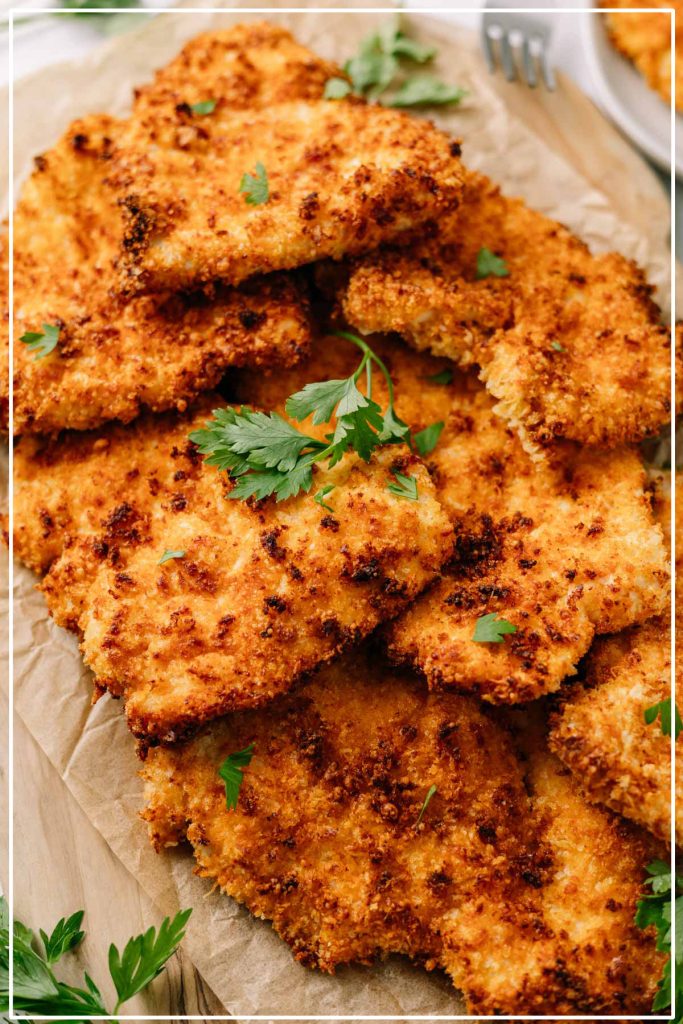 Crispy Air Fryer Chicken Cutlets