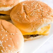Air Fryer Burgers-image