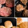 Air Fryer Burgers Recipe
