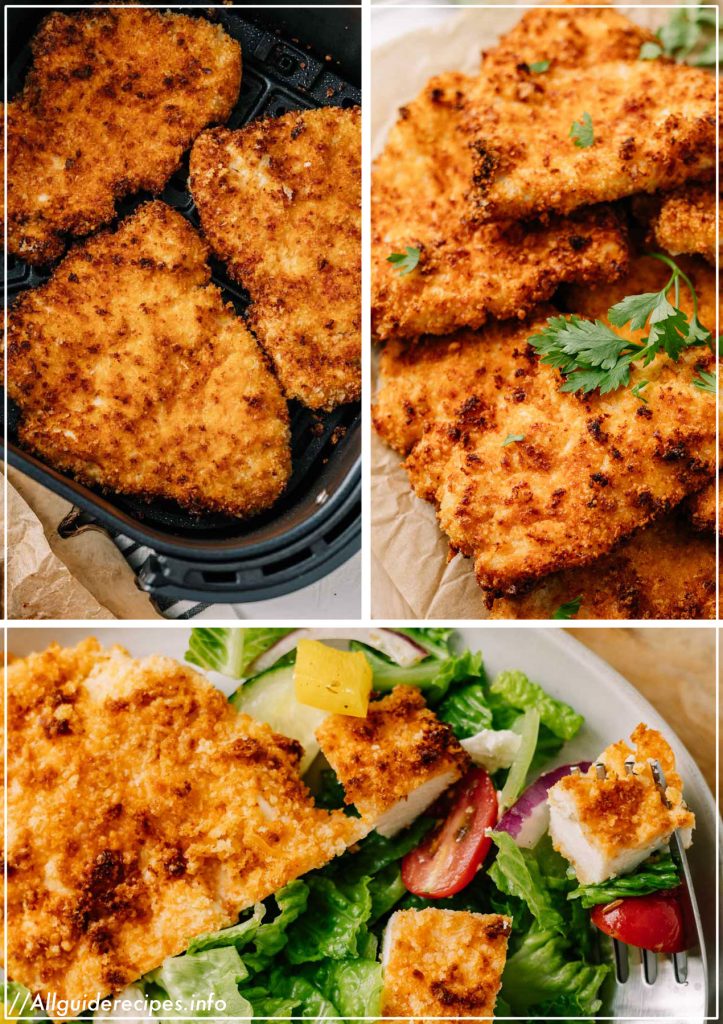 Crispy Air Fryer Chicken Cutlets