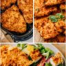 Crispy Air Fryer Chicken Cutlets