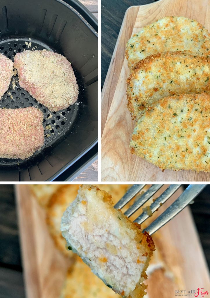 Air Fryer Parmesan Pork Chops
