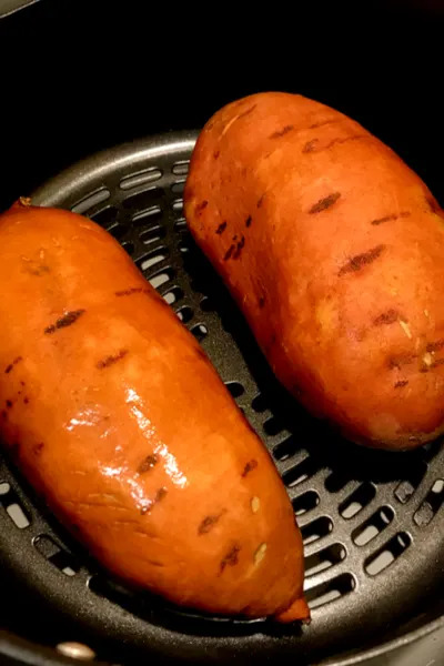 Air Fryer Baked Sweet Potato