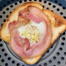 Air Fryer Bacon and Eggs