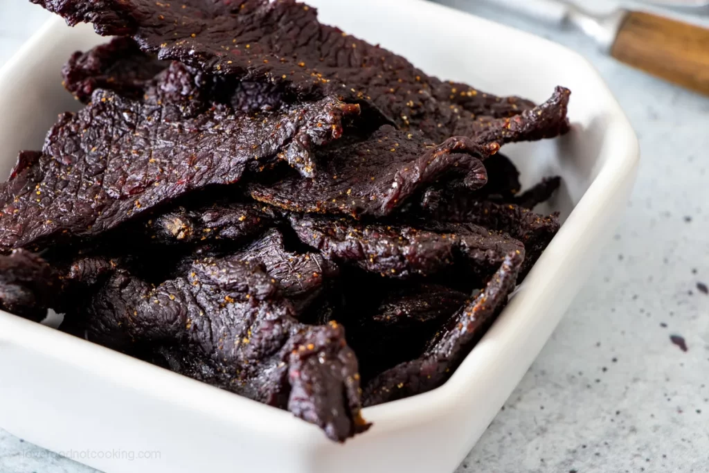 Air Fryer Deer Jerky