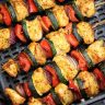Easy, Air Fryer Grilled Chicken Kebabs