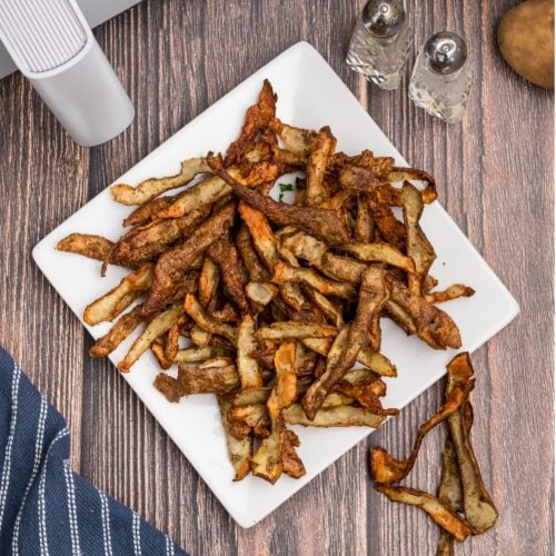 Air Fryer Potato Peelings