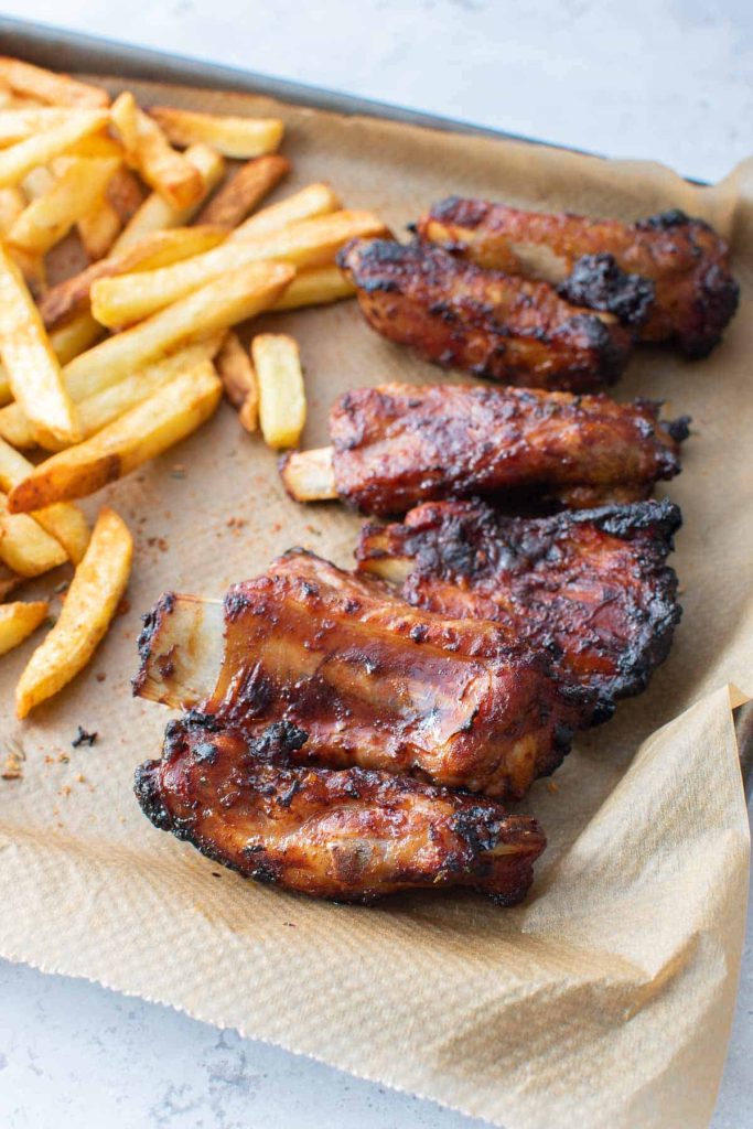 Easy Air Fryer BBQ Ribs