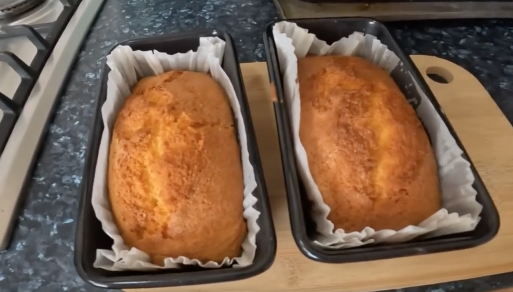 Air Fryer Lemon Drizzle Cake