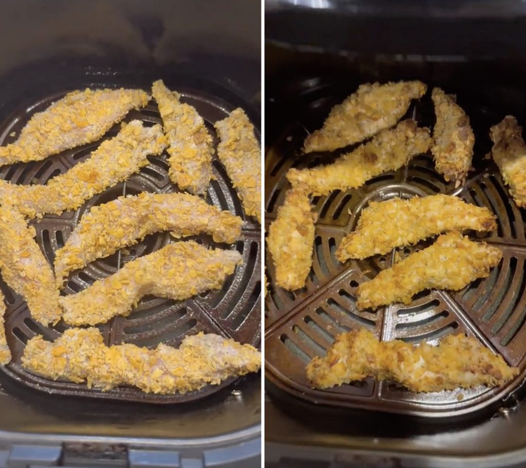 Air Fryer Garlic Parmesan Chicken Tenders