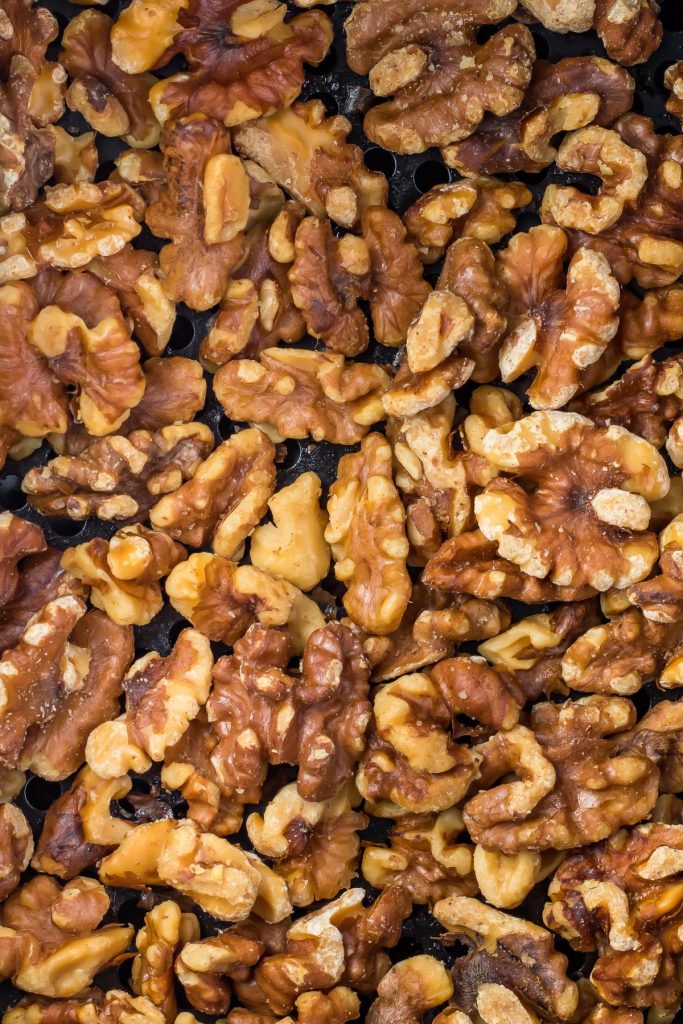 Air Fryer Candied Walnuts