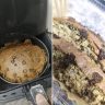 Air Fryer Banana Cake Recipe