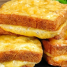 Air Fryer Grilled Ham and Cheese