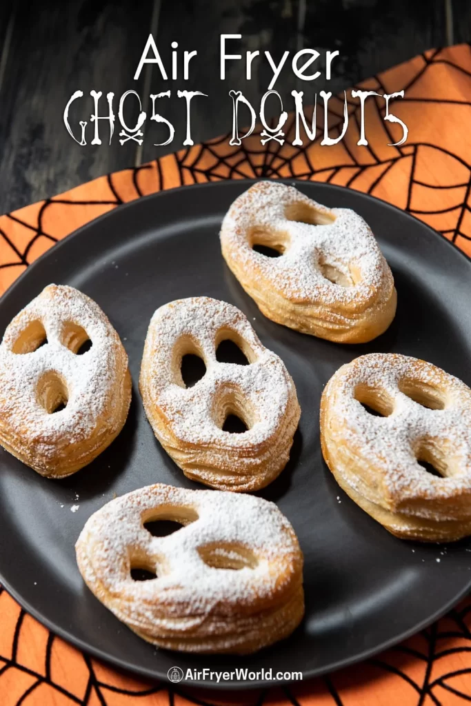 Air Fryer Halloween Donuts