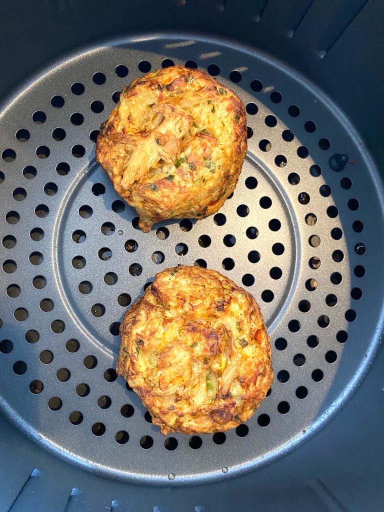 Air Fryer Frozen Crab Cakes
