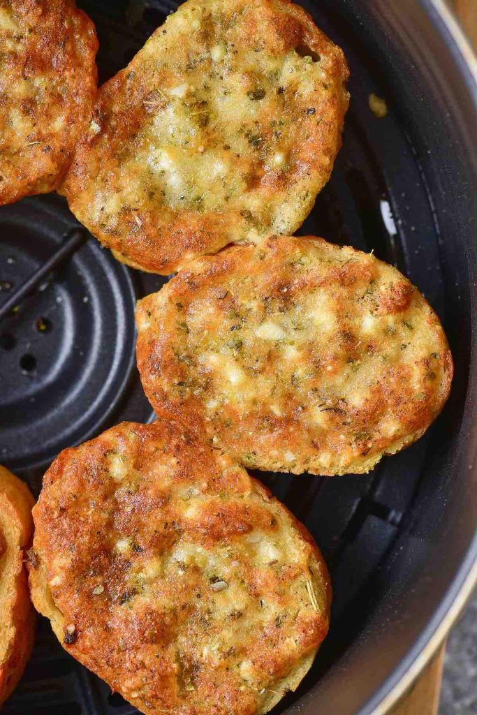 Air Fryer Garlic Bread
