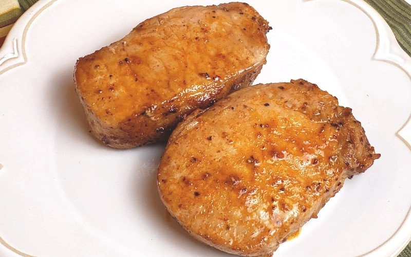 Air Fryer Glazed Pork Chops