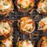 Air Fryer Stuffed Mushrooms
