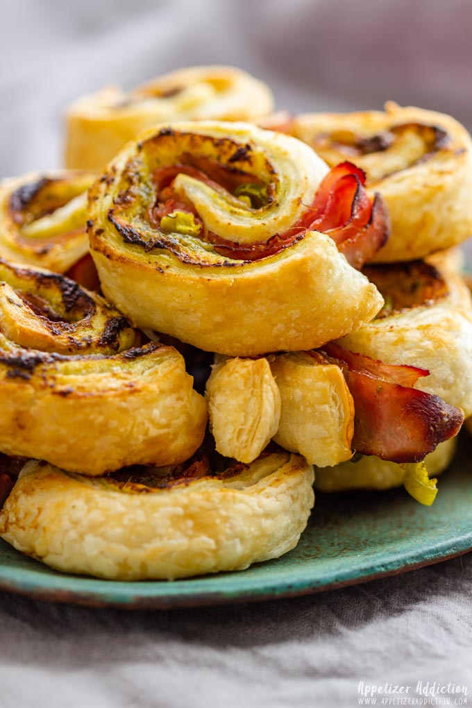 Ham and Jalapeno Air Fryer Pinwheels