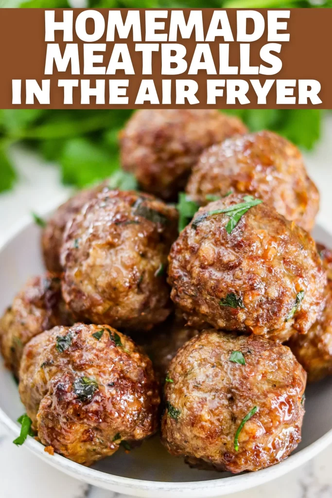 Air Fryer Meatballs