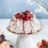 Air Fryer Vanilla Berry Pavlova