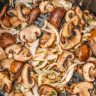 Air Fryer Mushrooms And Onions