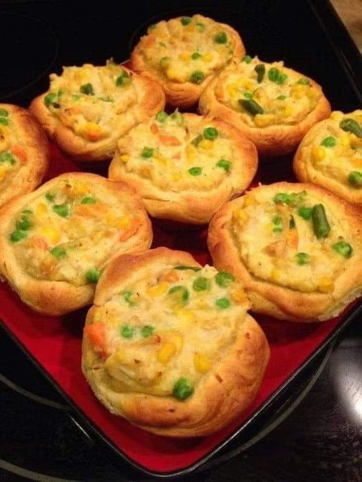 Air Fryer Chicken Pot Pies