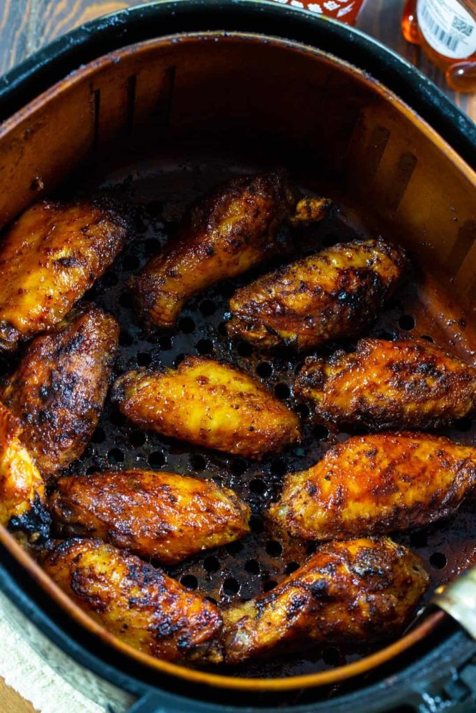 Air Fryer Honey Sriracha Chicken Wings