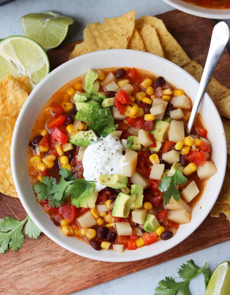 Instant Pot Mexican Vegetable Soup